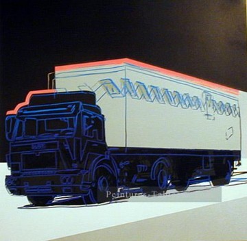 Andy Warhol Painting - Truck Announcement Andy Warhol
